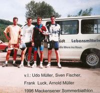 M&uuml;llerbr&uuml;der mit Luck und Fischer 1996 (2)